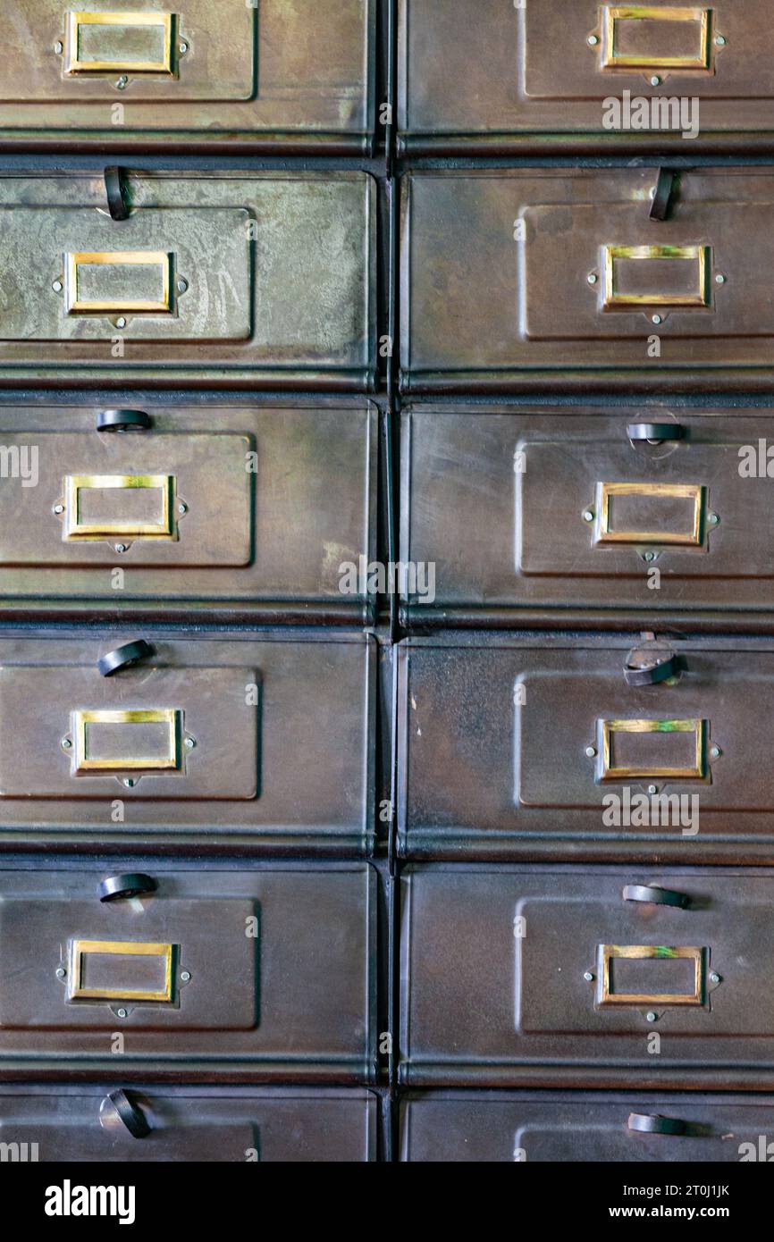 Old fashioned filing at the heritage Britannia Ship Yard in