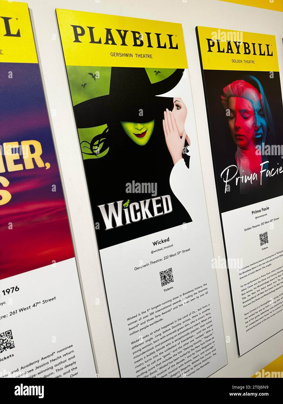 Wicked broadway exhibit hi-res stock photography and images - Alamy