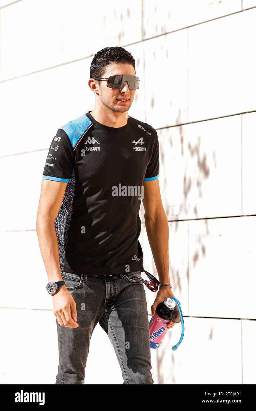 Doha Qatar 7th Oct 2023 31 Esteban Ocon Fra Bwt Alpine F1 Team F1 Grand Prix Of Qatar Doha Qatar 7th Oct 2023 31 Esteban Ocon Fra Bwt Alpine F1 Team F1 Grand Prix Of Qatar