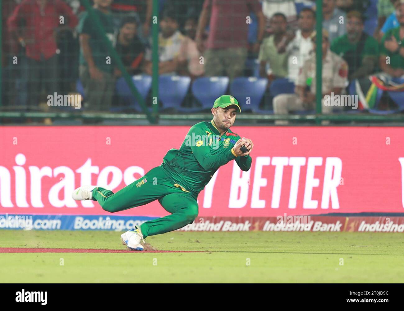New Delhi Delhi India 7th Oct 2023 A Stunning Catch By Reeza New Delhi Delhi India 7th Oct 2023 A Stunning Catch By Reeza