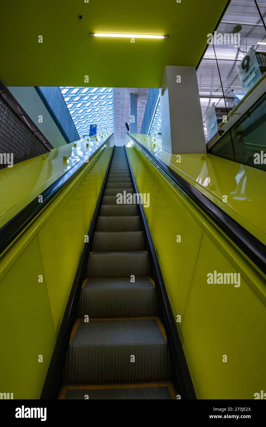 Seattle Public Library - Central Library Stock Photo