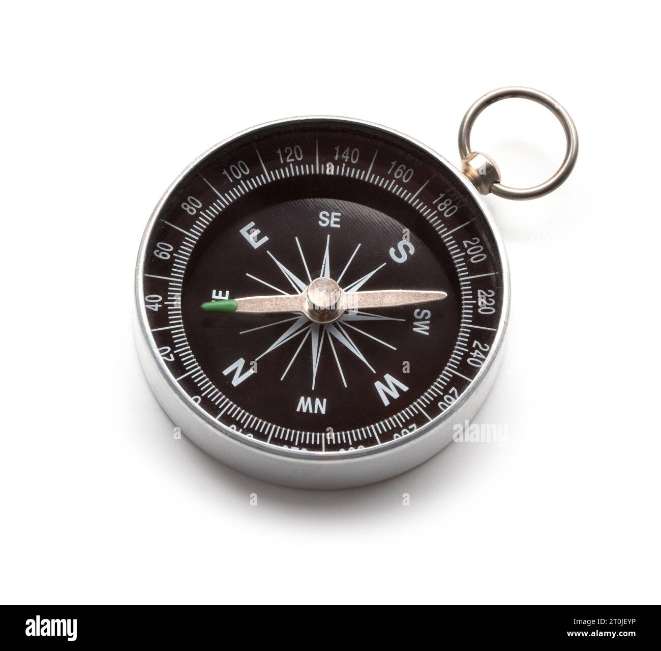 Vintage compass isolated on white background Stock Photo - Alamy