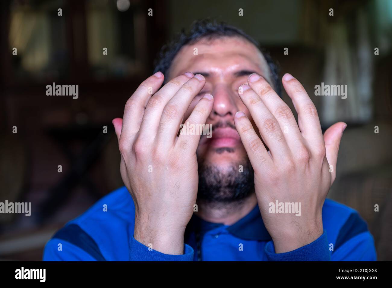 muslim couples praying together asking allah for mercy and forgiveness