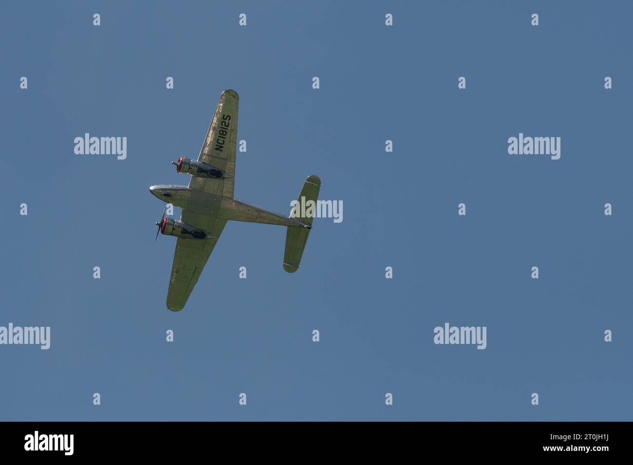 Lockheed Model 12 Cockpit Mollis, Switzerland, August 18, 2023 NC-18125 Lockheed Model 12 Electra ...