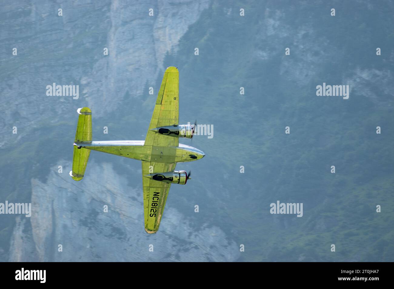 Lockheed Model 12 Cockpit Mollis, Switzerland, August 18, 2023 NC-18125 Lockheed Model 12 Electra ...