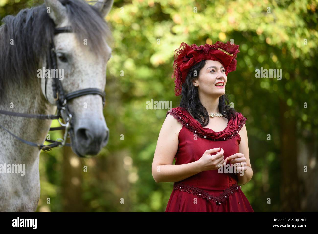 Crinolines hi-res stock photography and images - Alamy