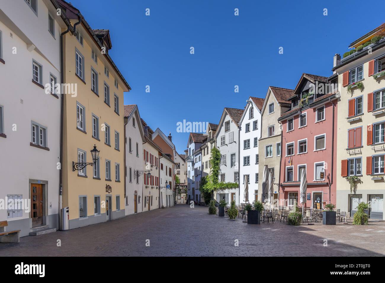 Churer Altstadt, Schweiz Stock Photo