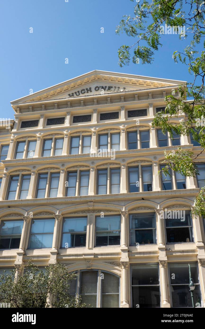 The Ladies' Mile historic district is on Avenue of the Americas in New York City, 2023, USA Stock Photo