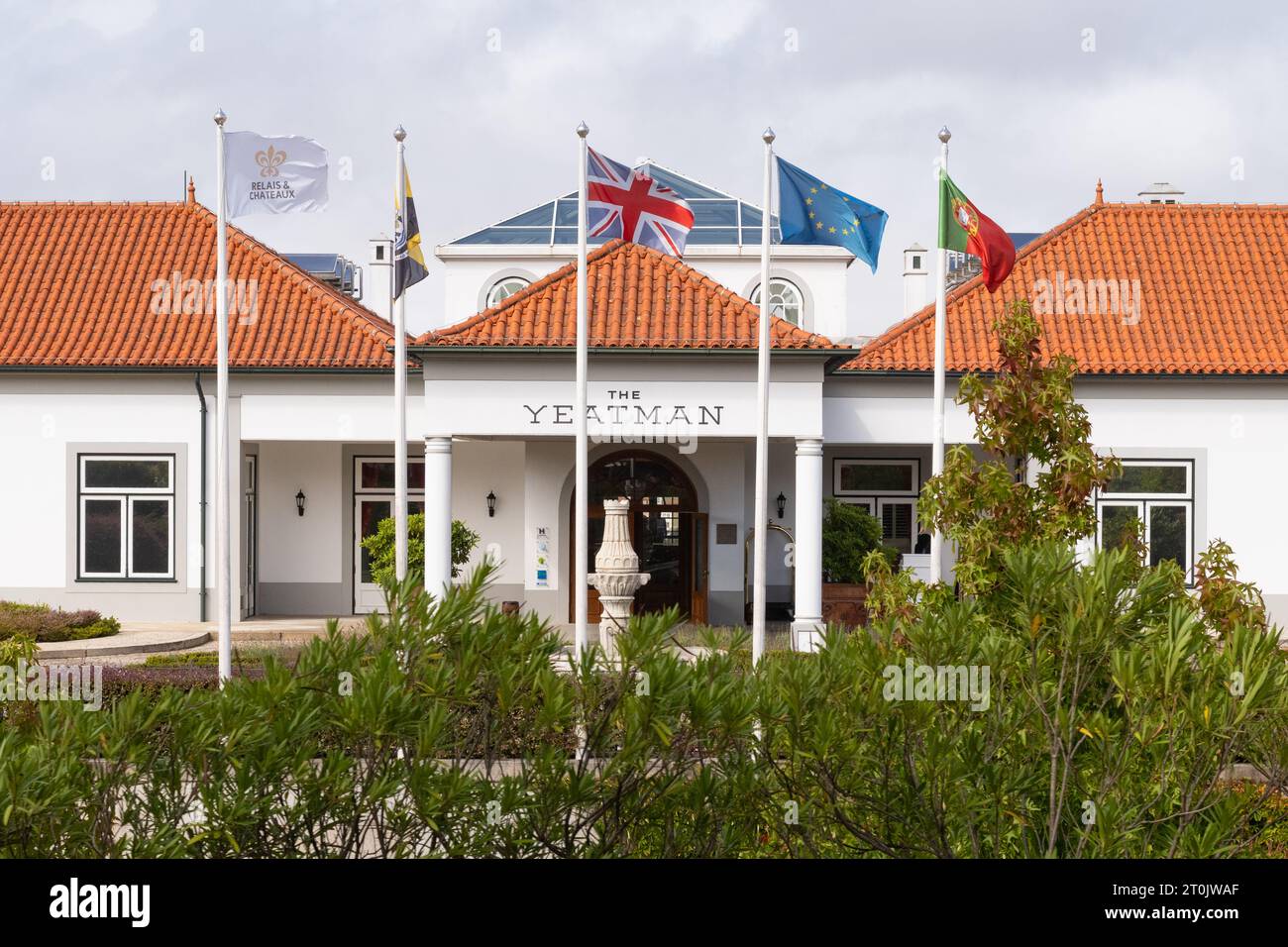 The Yeatman luxury hotel, Vila Nova de Gaia, Portugal Stock Photo