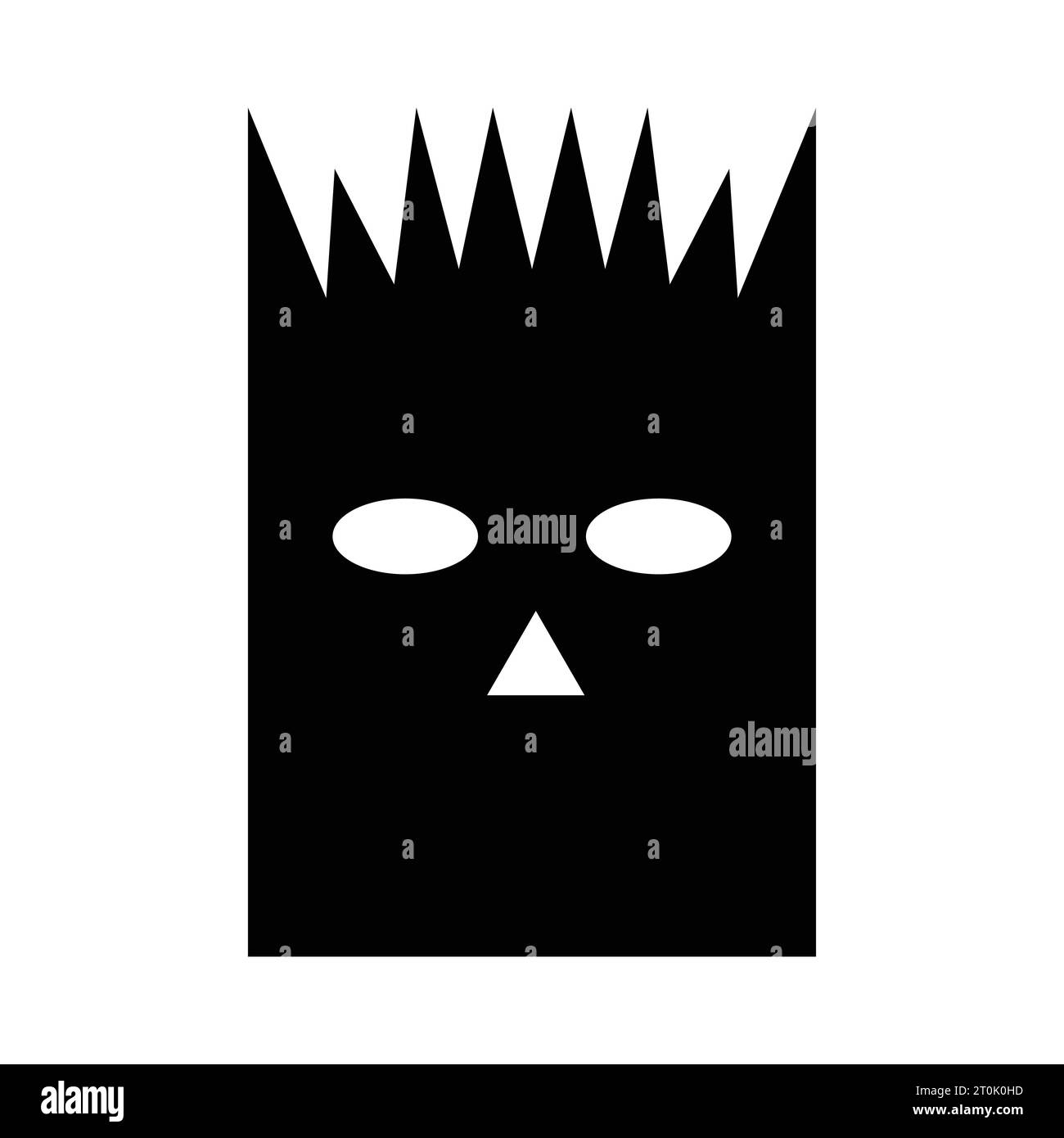 Unmask the creepiness of Halloween with haunting mask icon – a perfect ...
