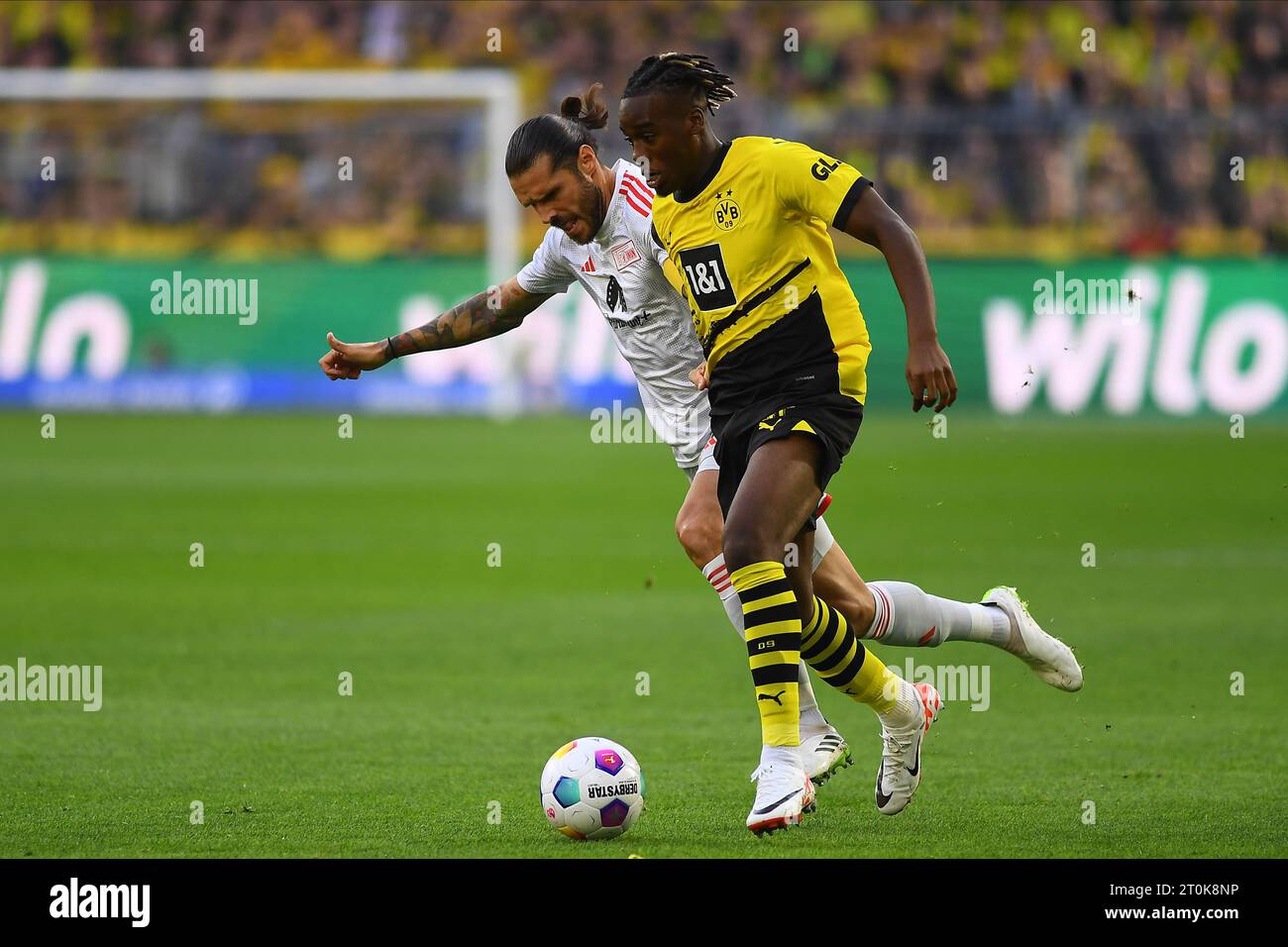 GERMANY, DORTMUND - 07.10.23: The match of Bundesliga Borussia Dortmund vs 1. FC Union Berlin at ...