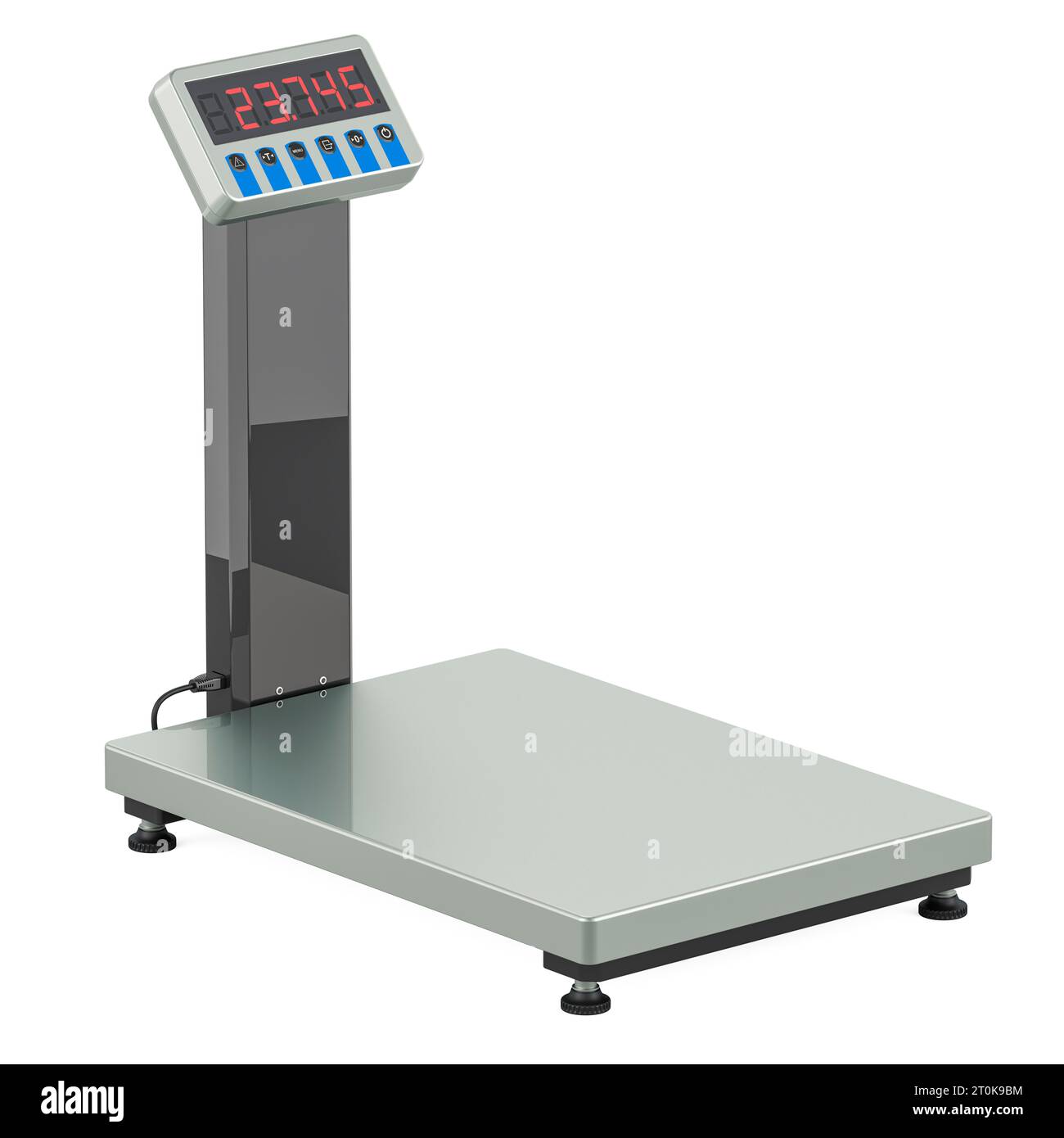 Floor Standing Digital Scale, Weight Computing Postal Scale, 3D