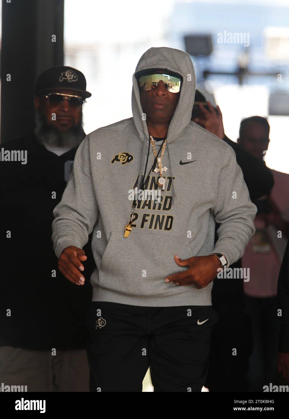 Tempe, Arizona, USA. 7th Oct, 2023. Colorado Buffaloes head coach Deion