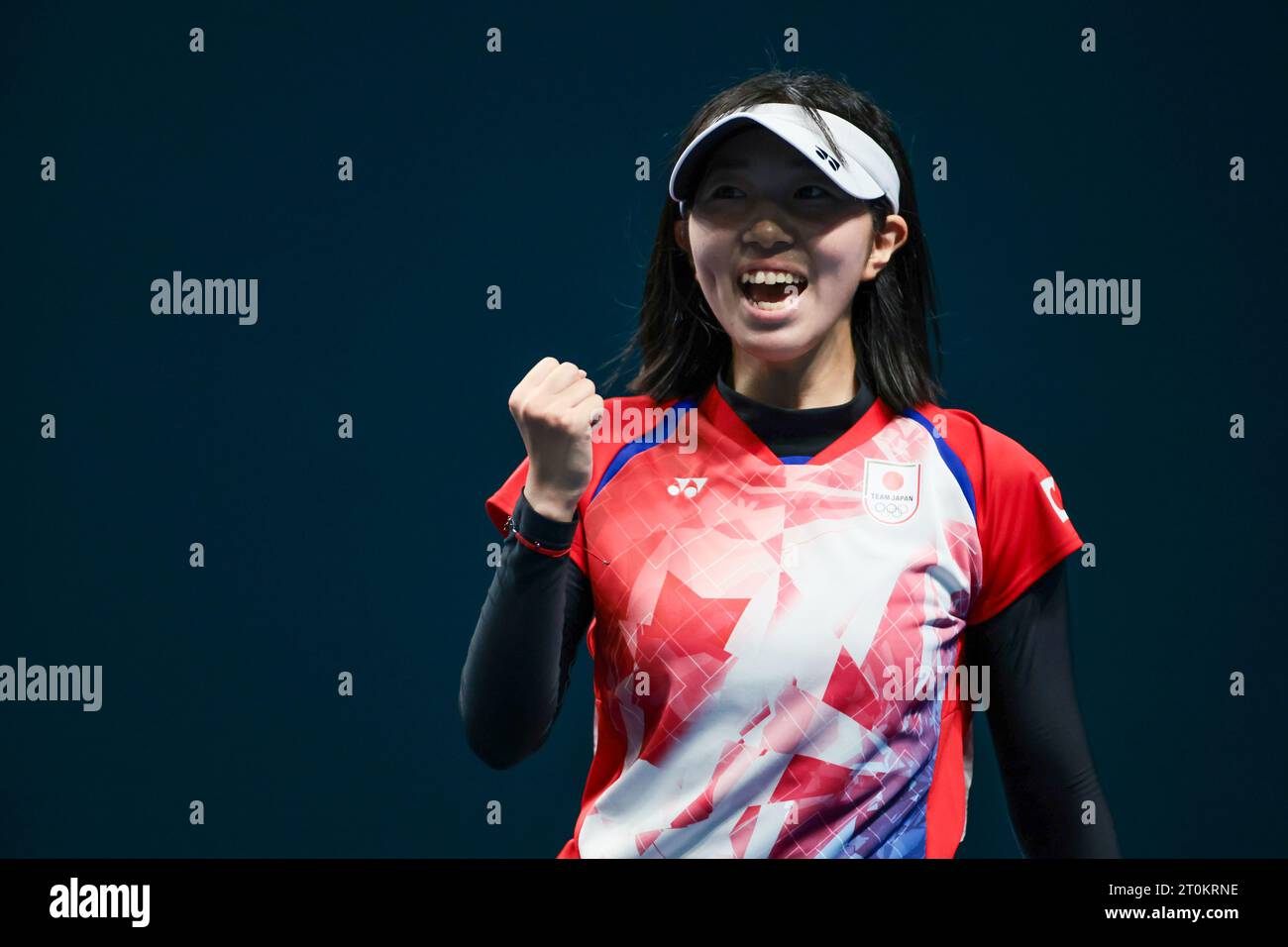 Asian Games: Soft tennis Japan s Noa Takahashi plays against South Korea s  Mun Hye Gyeong