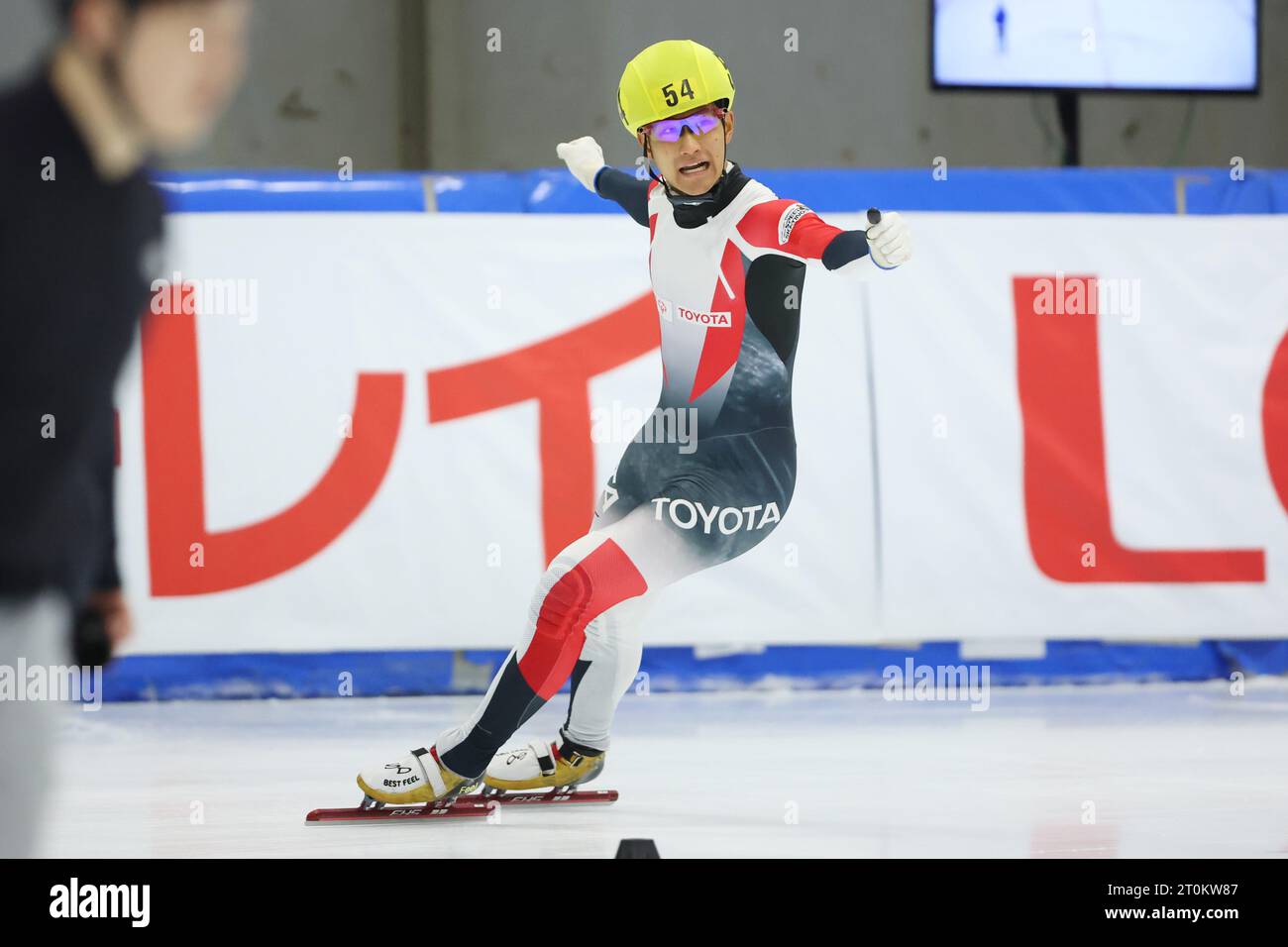 Teisan ice skating training center, Nagano, Japan. 7th Oct, 2023