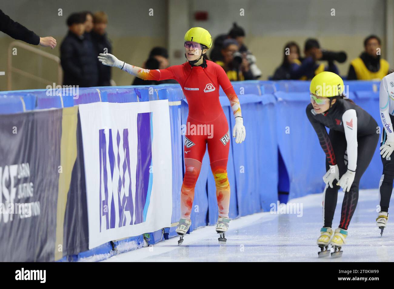 Teisan ice skating training center, Nagano, Japan. 7th Oct, 2023
