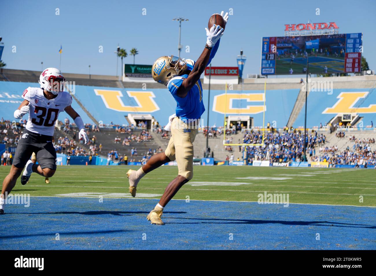 October 07, 2023 UCLA Bruins Wide Receiver J. Michael Sturdivant (1 ...