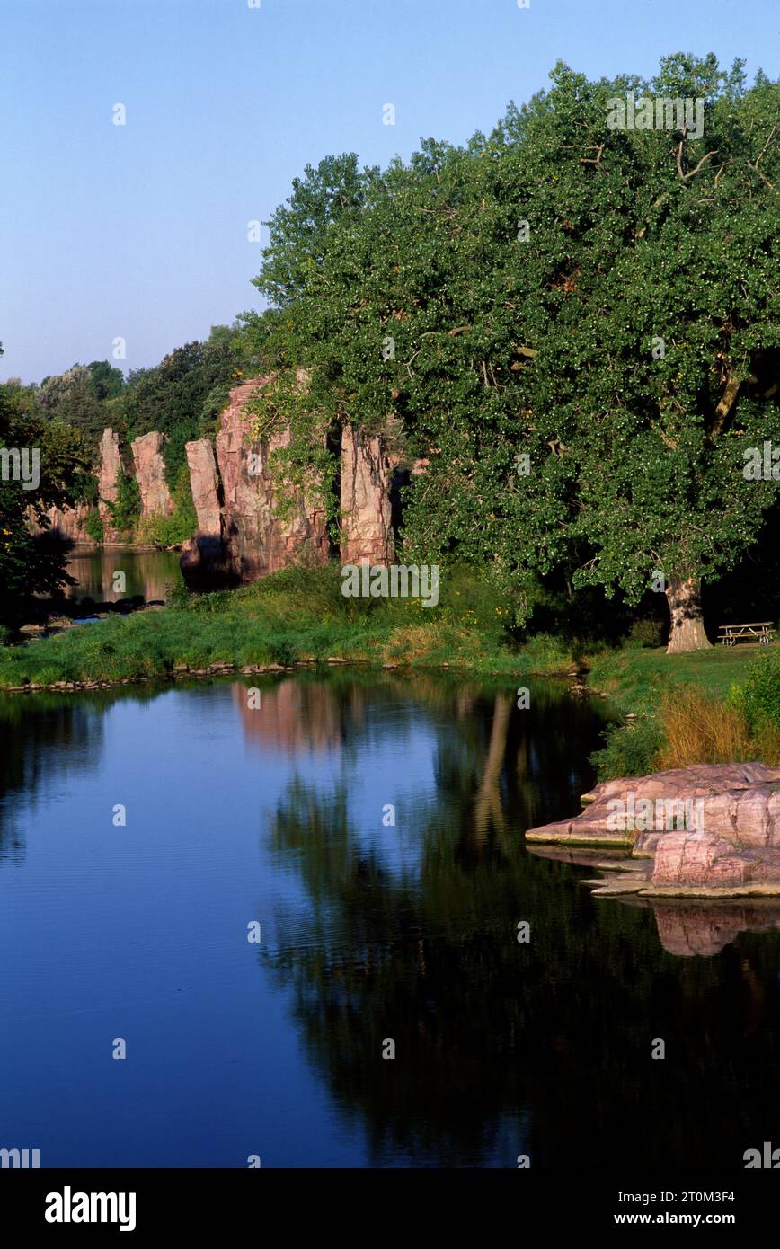 Split Rock Creek, Palisades State Park, South Dakota Stock Photo Alamy