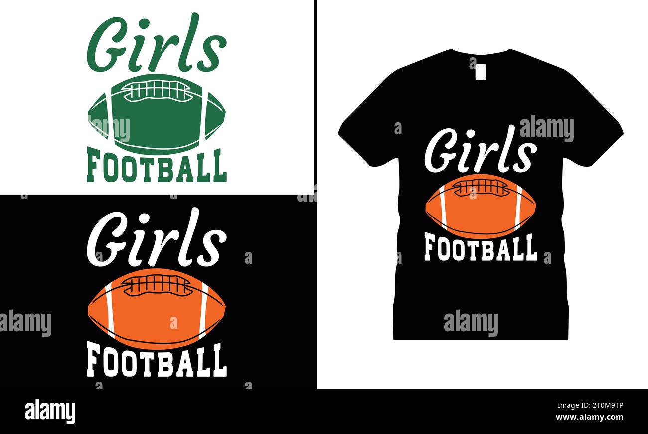 American Football Tshirt Design Lover Funny Typography Vector Graphics Rugby Shirt Men & Women Gifts Stock Vector