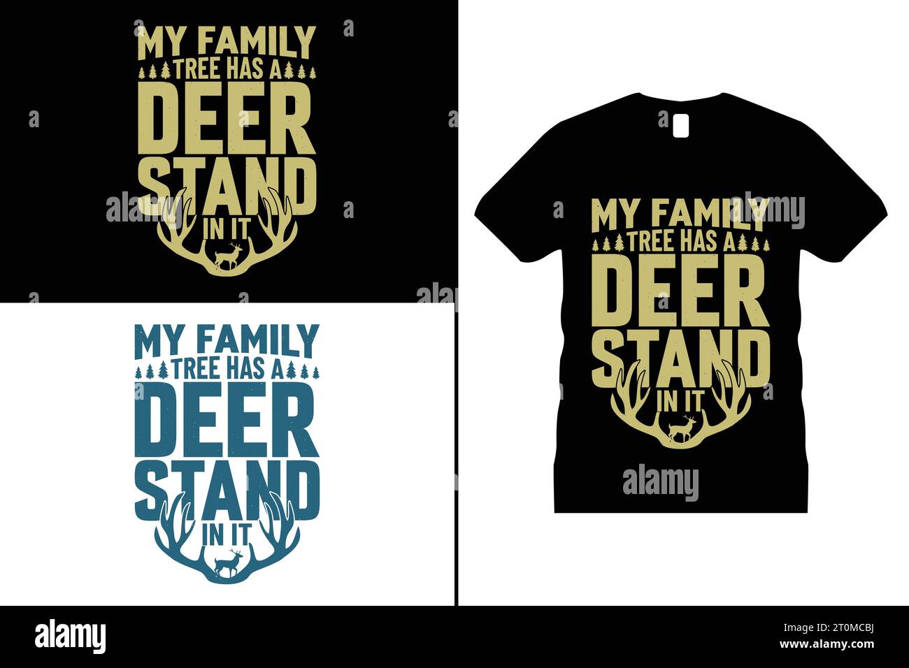 Funny Hunting Tshirt Design Deer Animal Gifts Black Shirts for Men