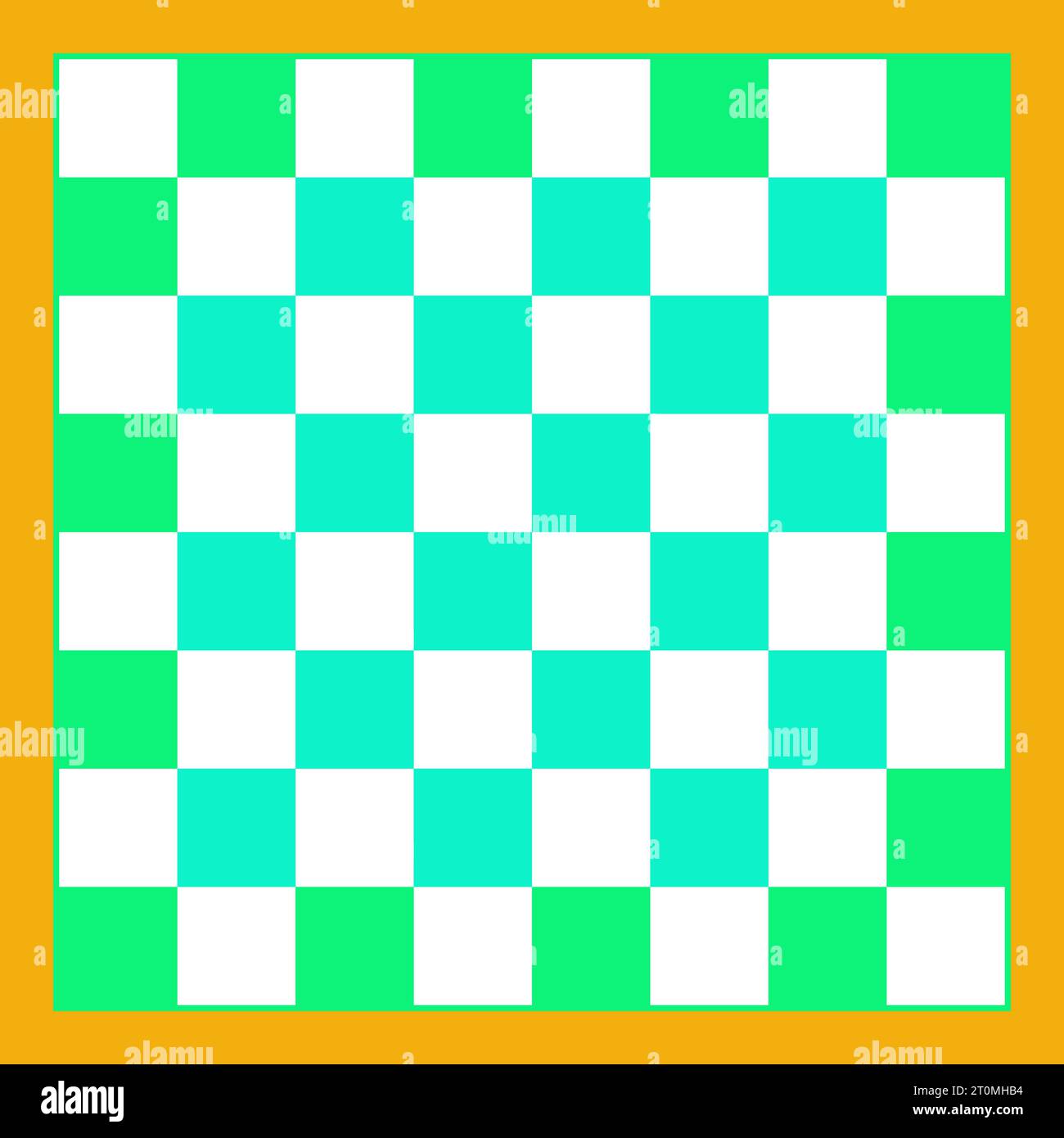 graphic illustrated Chess checkerboard template colorful vector image Stock Vector