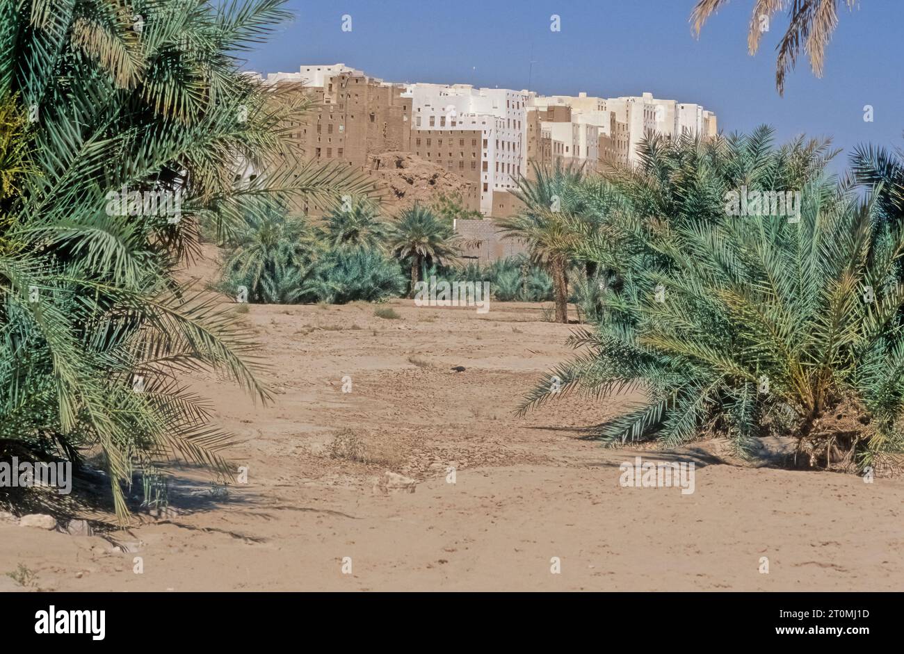 Shibam Hadramawt is a town in Yemen. With about 7,000 inhabitants, it is the seat of the District of Shibam in the Governorate of Hadhramaut. Stock Photo