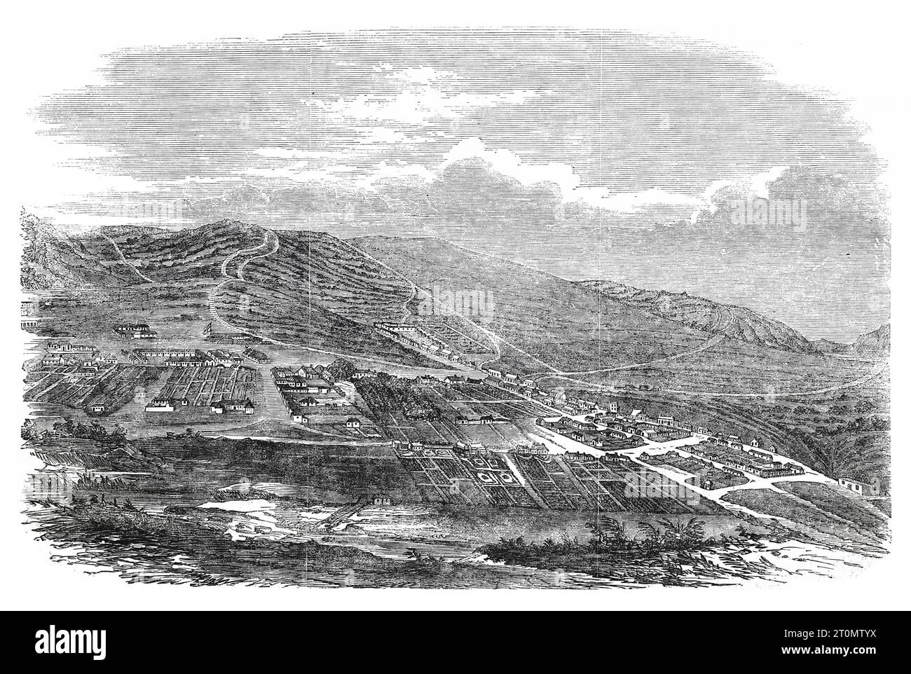 King William's Town, Eastern Cape, during the Xhosa Wars, or Cape ...