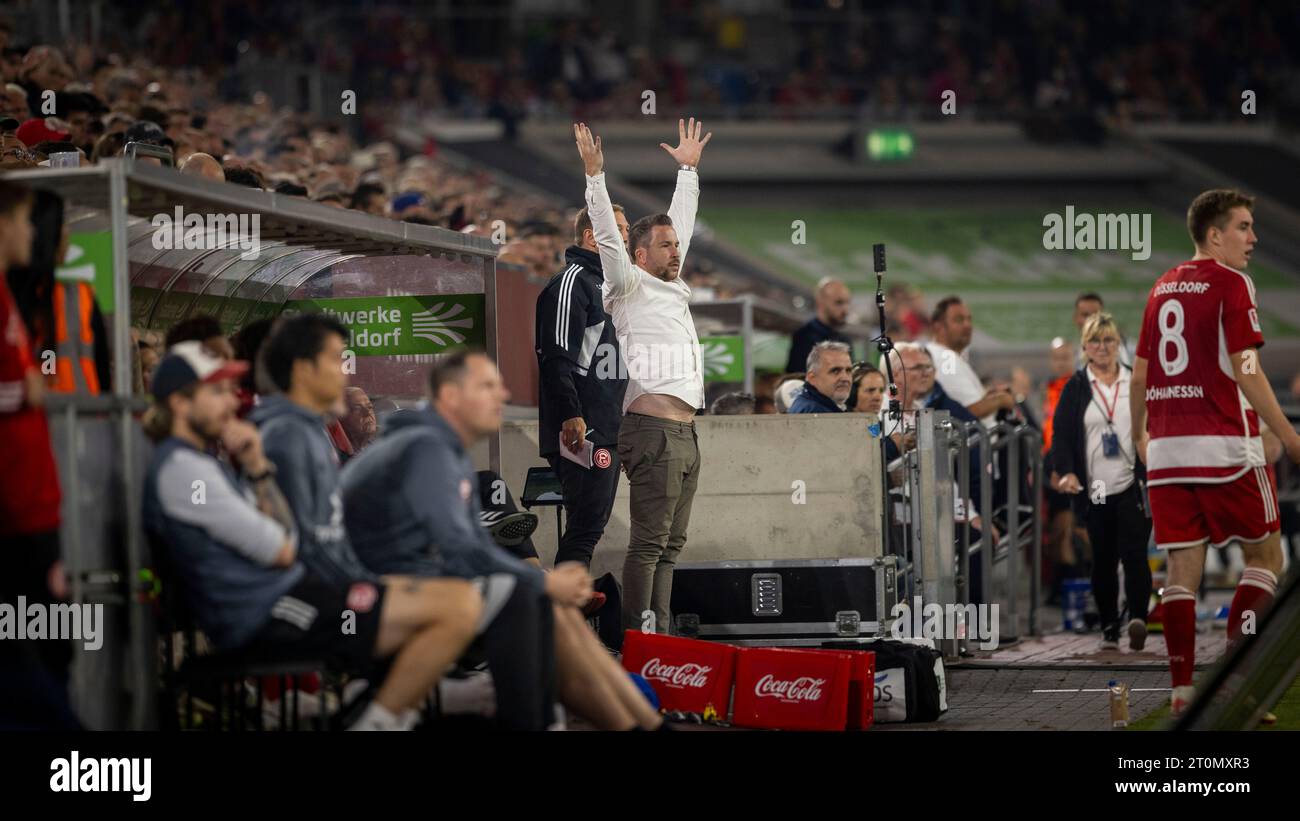 Duesseldorf, Germany. 06th Oct 2023.  Sportdirektor Christian Weber (F95) Fortuna Düsseldorf - VfL Osnabrück 06.10.2023   Copyright (nur für journalis Stock Photo