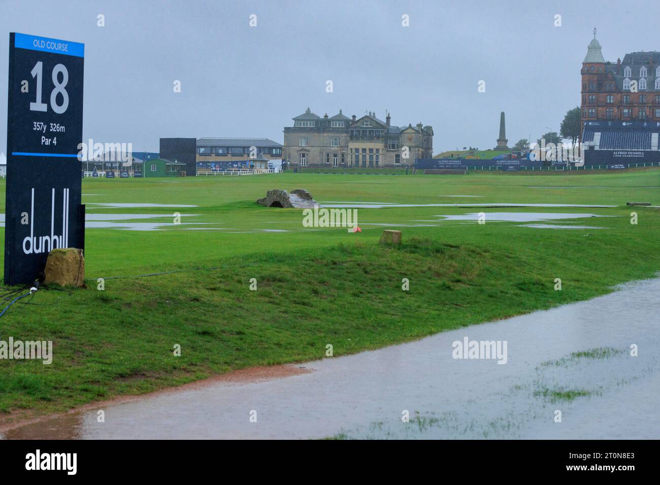 8th October 2023; Old Course at St Andrews, St Andrews, Fife, Scotland