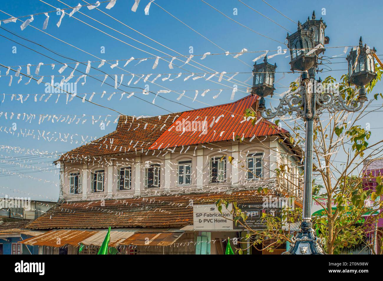 01 22 2013 Vintage Old Changanacherry is known as "The City of Five