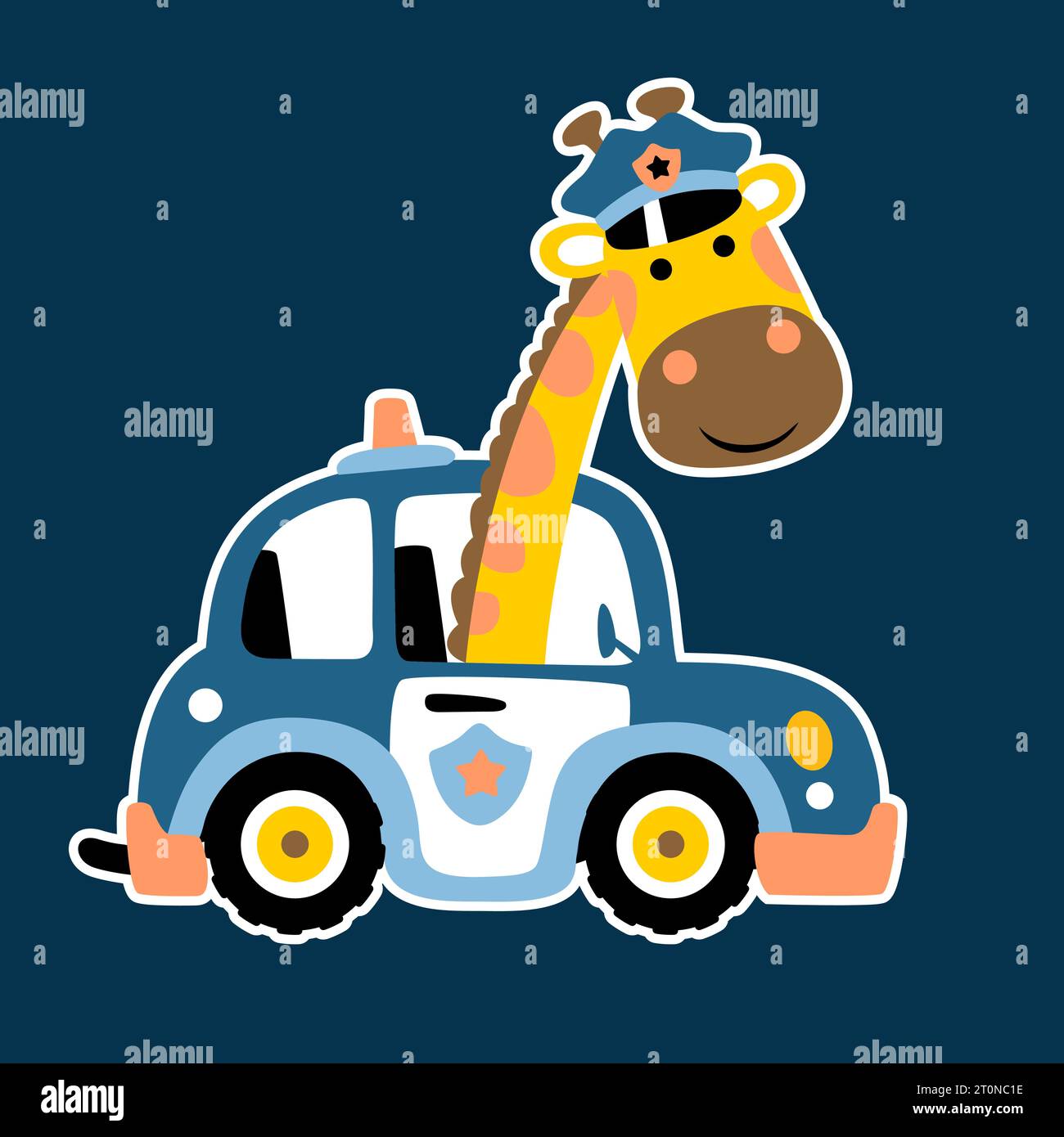 Police department and car Stock Vector Images - Alamy