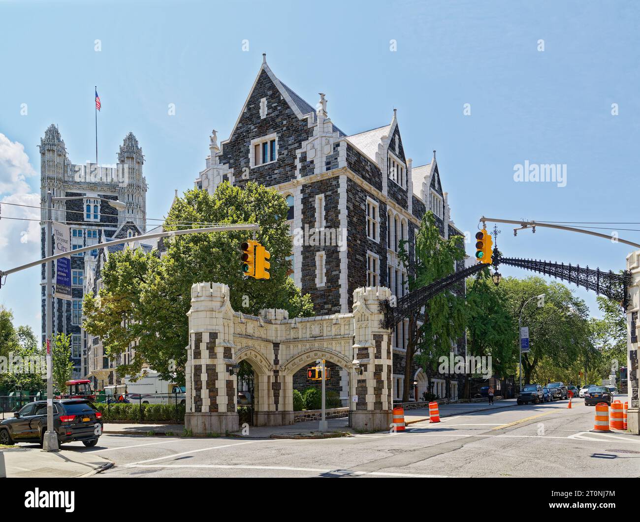 Alexander Hamilton Gate, one of six grand entrances to City College of