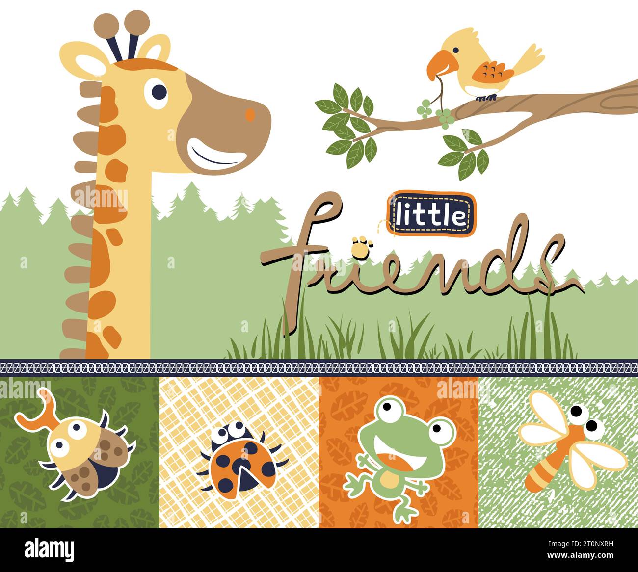Giraffe beetle Stock Vector Images - Alamy