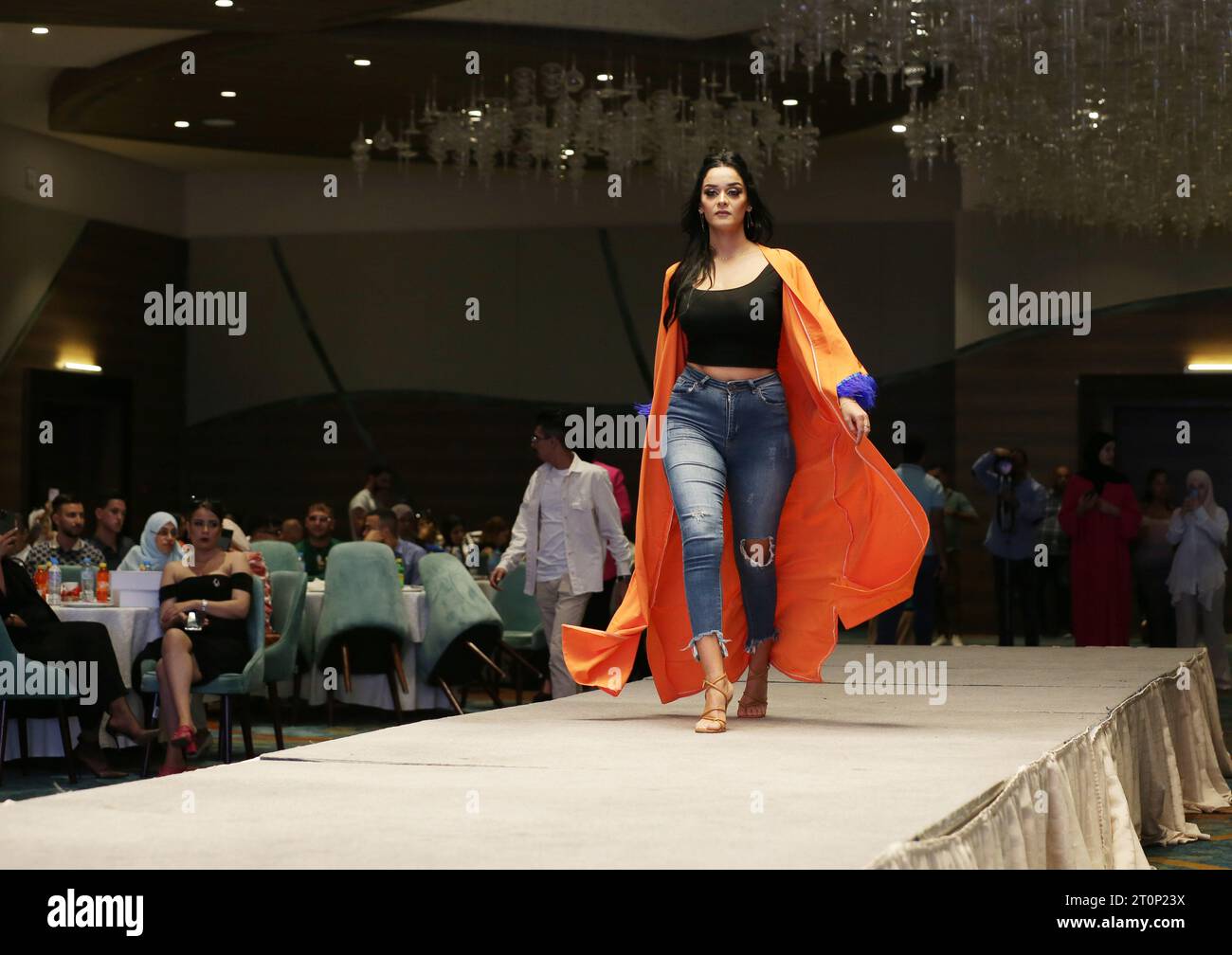 Alger, Algeria. 07th Oct, 2023. A fashion show of traditional and