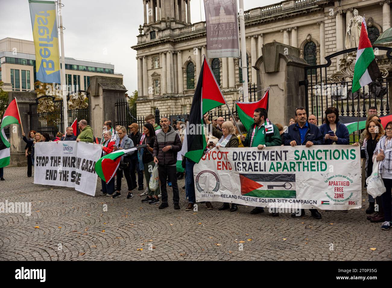 8th October 2023 Ireland-Palestine Solidarity Campaign (IPSC) organised