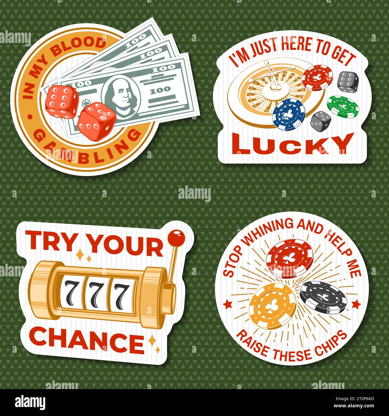 The Slot Machine Sticker