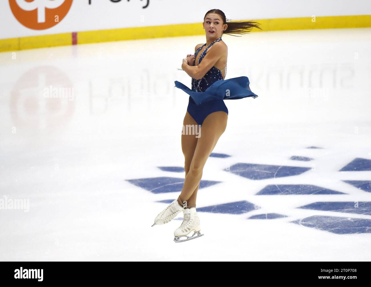 Espoo, Finland. 08th Oct, 2023. Ava Marie Ziegler of USA performs