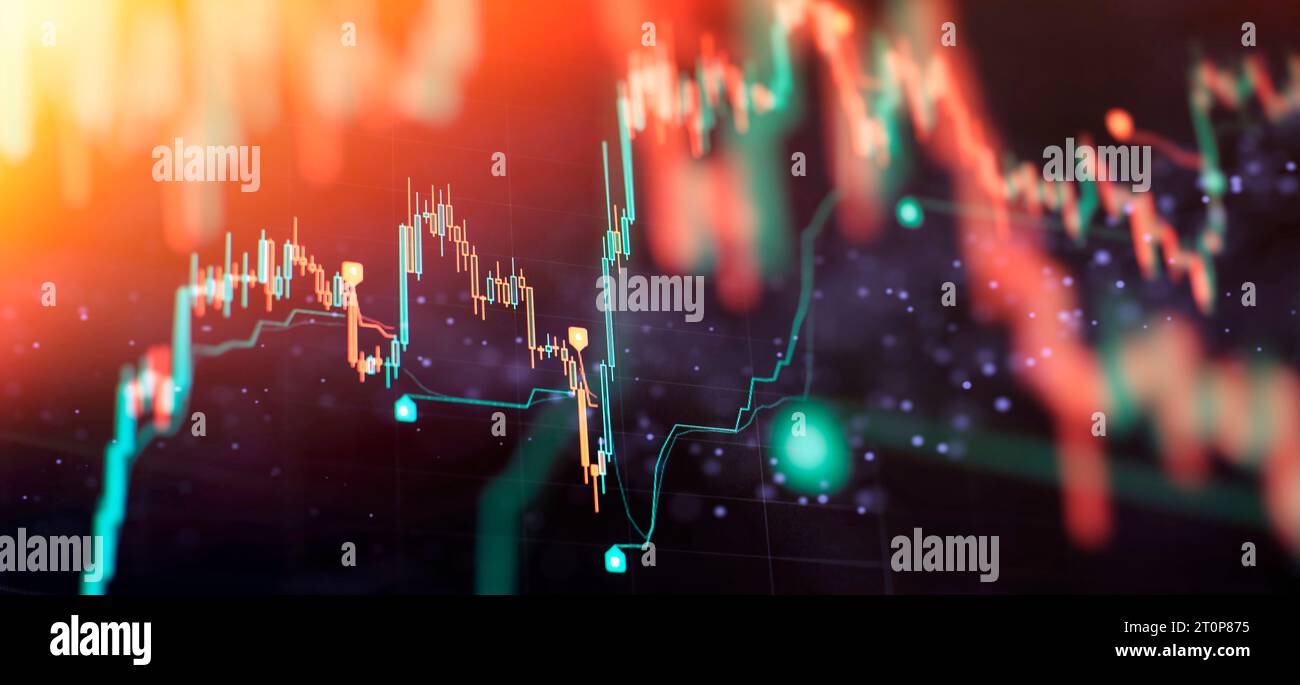 Business graph growth chart, finance and investment Stock Photo - Alamy
