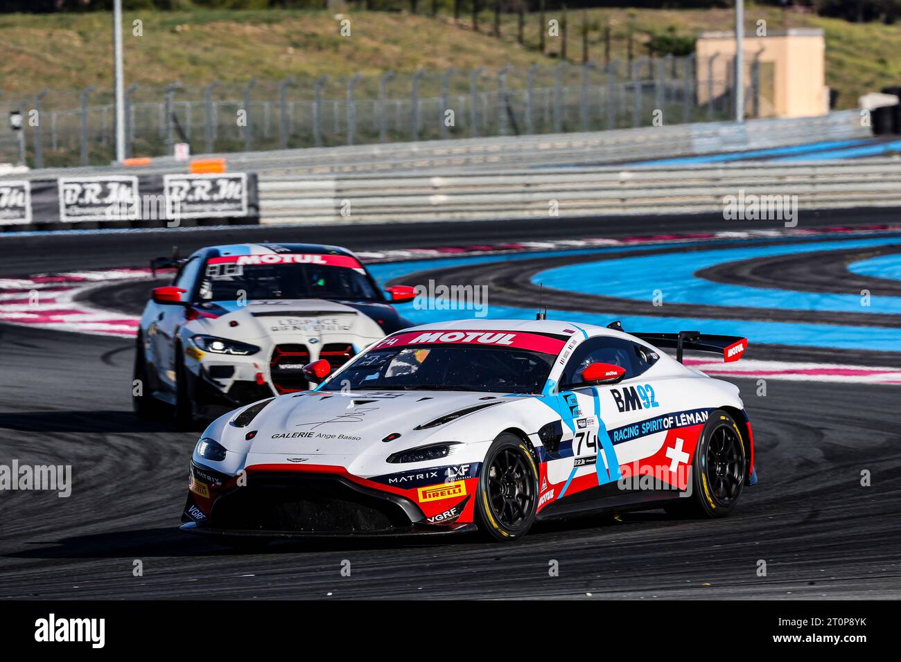 Le Castellet, France. 08th Oct, 2023. 74 BASSO Ronald FRA, DUB Clément ...