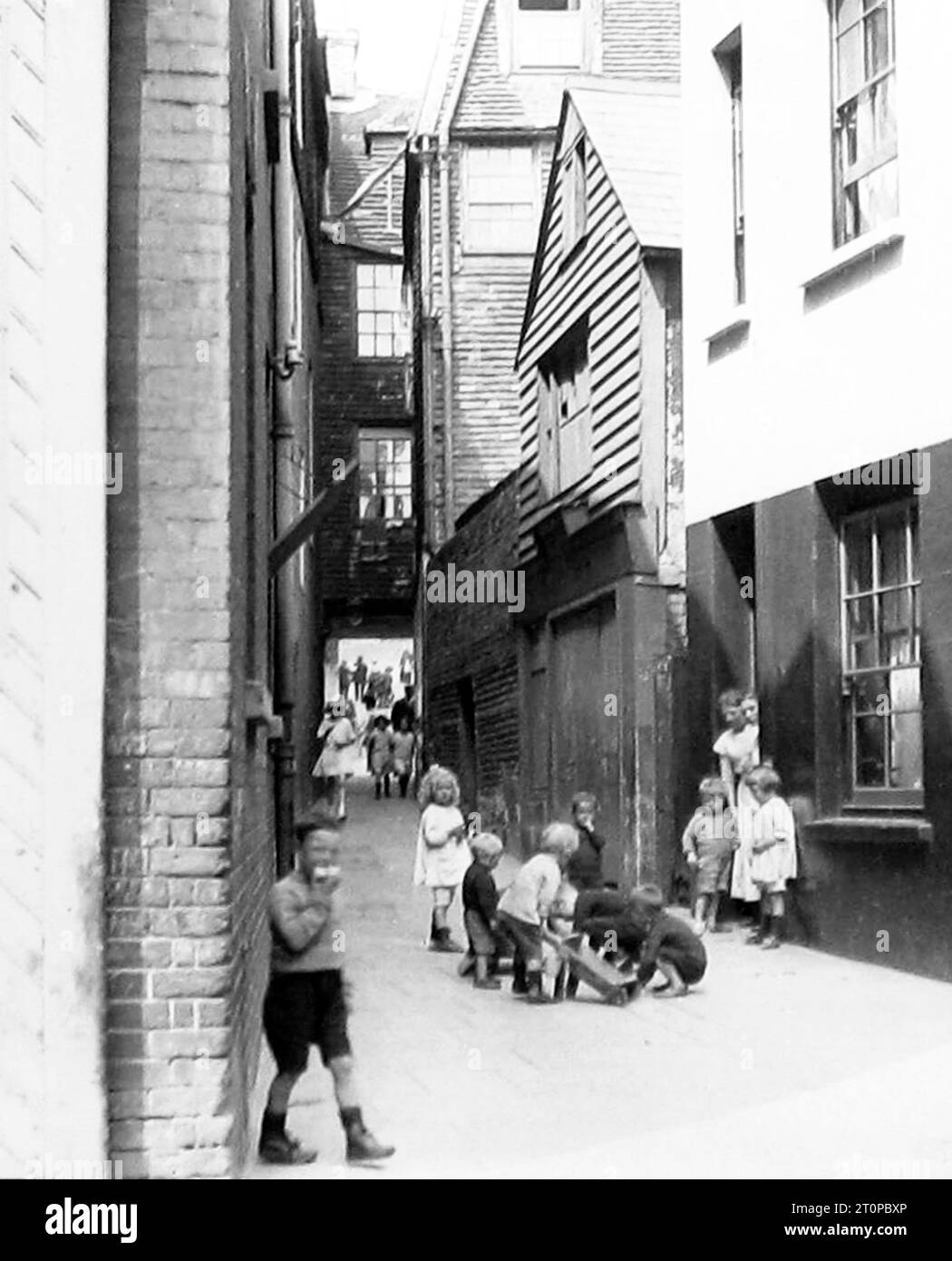 Post Office Lane, Hastings, early 1900s Stock Photo Alamy