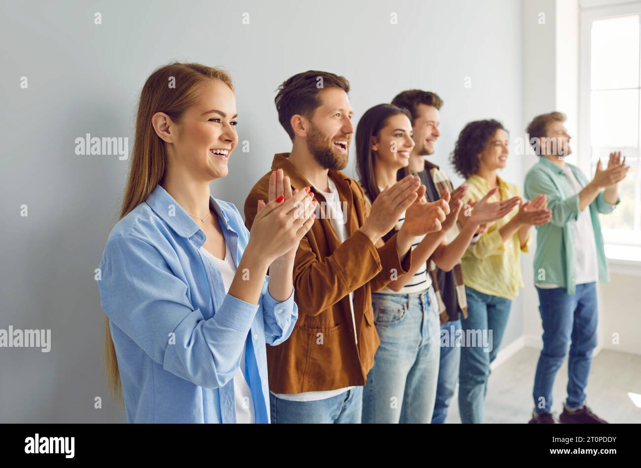 Joyful training hi-res stock photography and images - Alamy