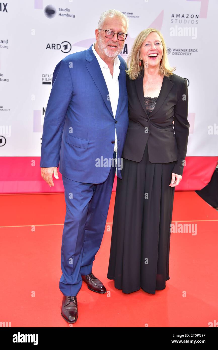 First Steps Award 2023 Martin Moszkowicz, FilmProduzent, Petra Zieser Ankunft zum First Steps