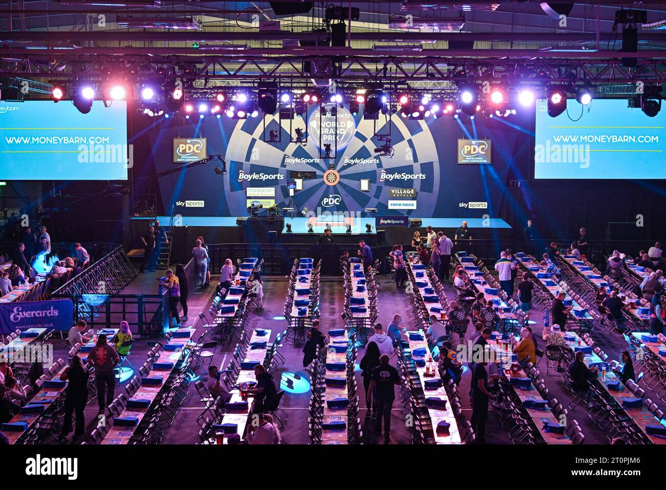 Morningside Arena, Leicester, UK. 8th Oct, 2023. 2023 PDC BoyleSports