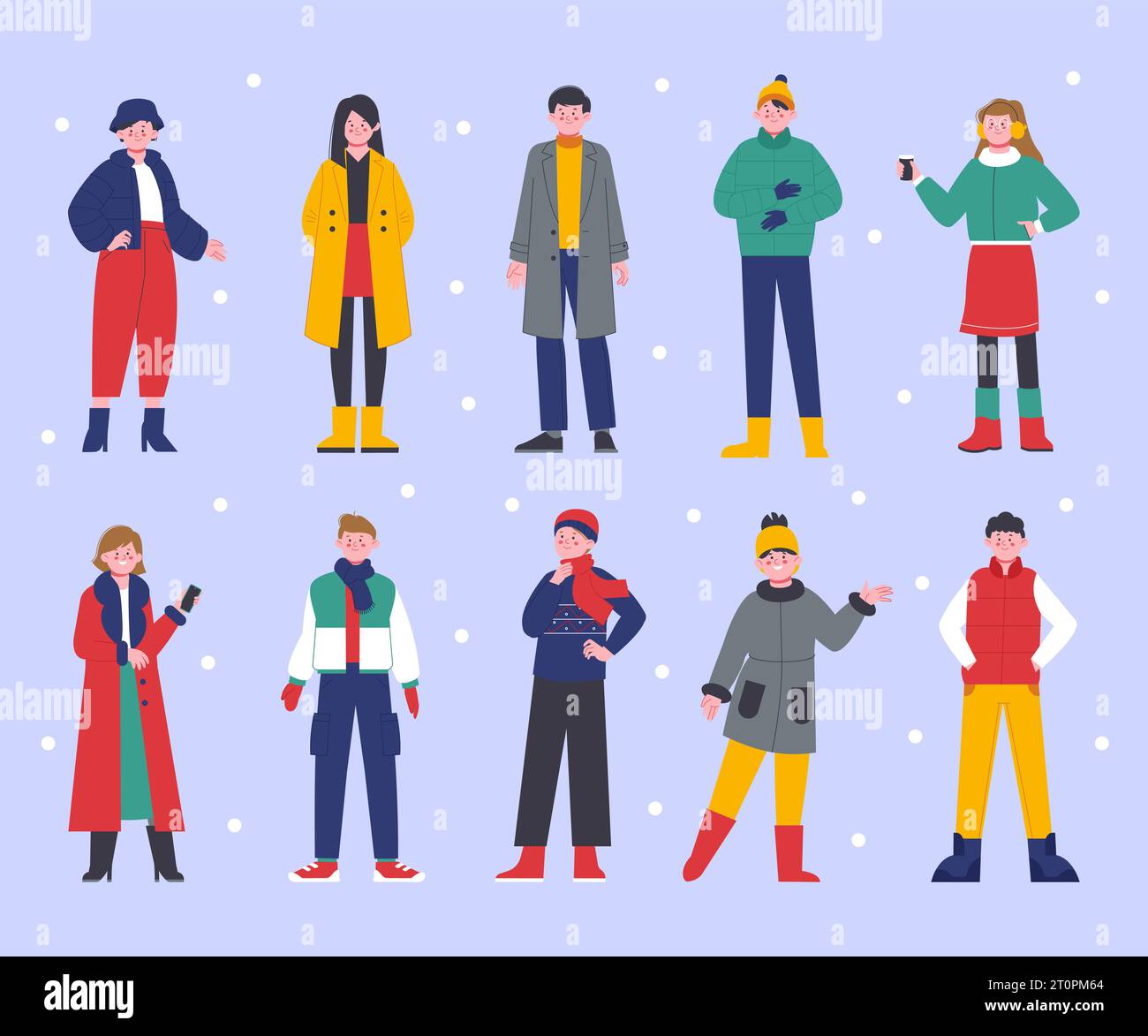 Stylish winter coat Stock Vector Images - Page 2 - Alamy