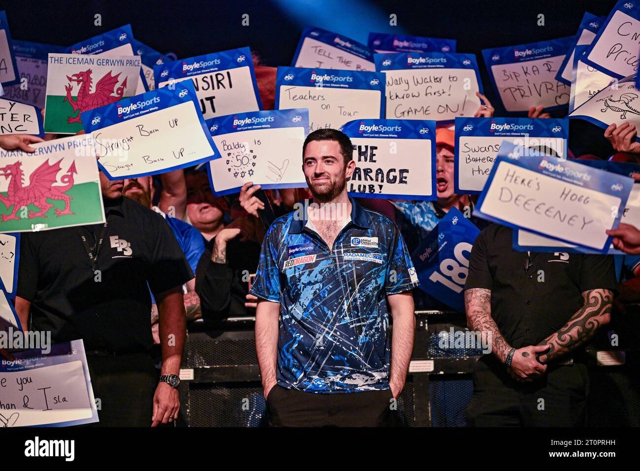 Morningside Arena, Leicester, UK. 8th Oct, 2023. 2023 PDC BoyleSports