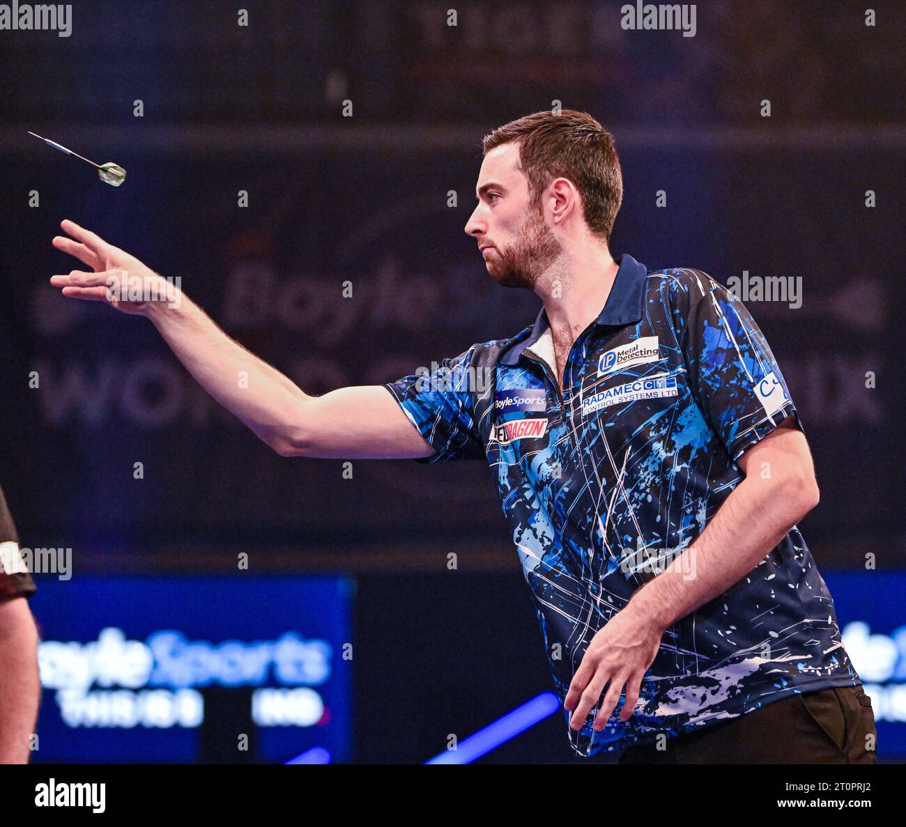 Morningside Arena, Leicester, UK. 8th Oct, 2023. 2023 PDC BoyleSports