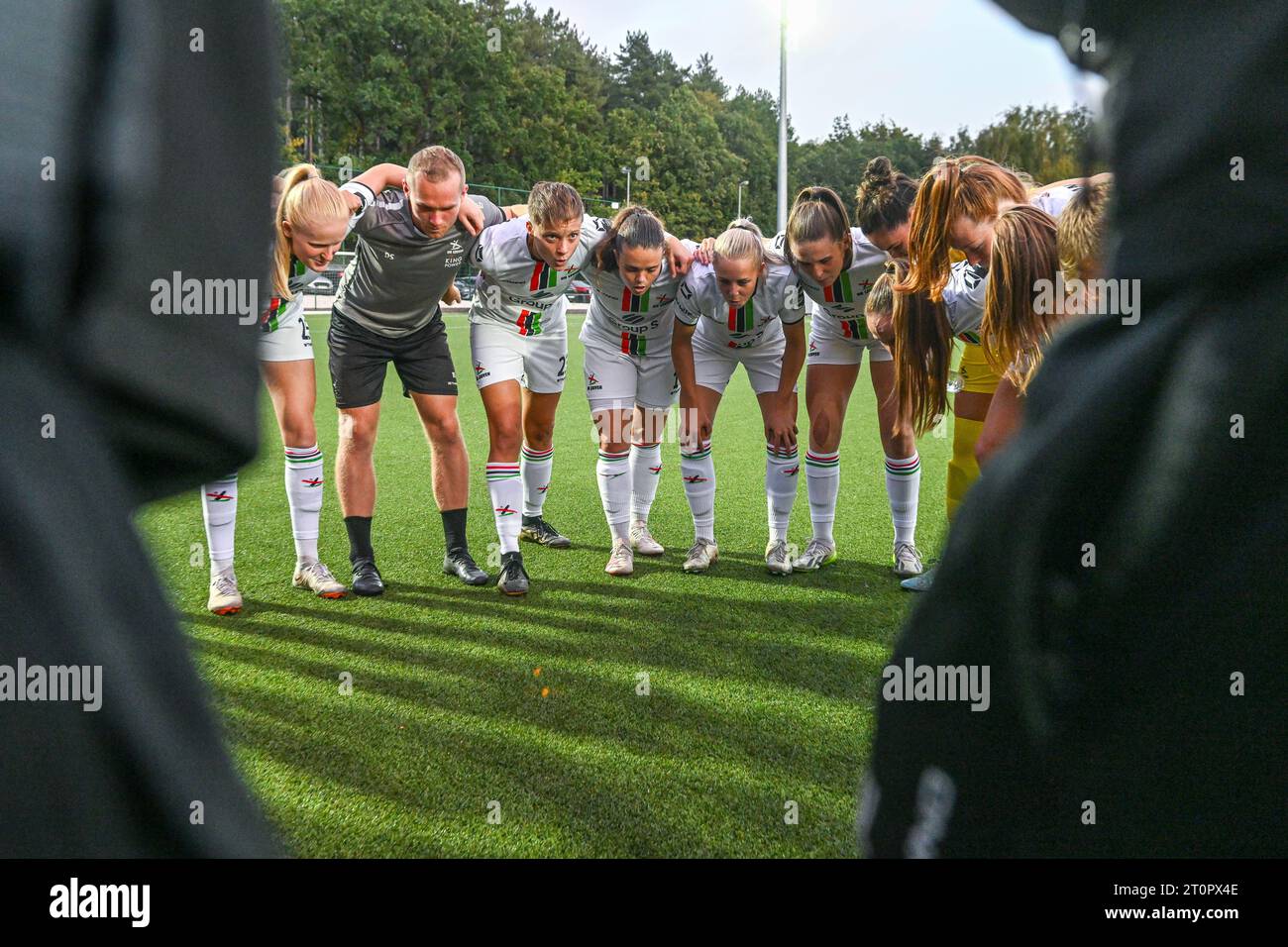 Oud Heverlee, Belgium. 07th Oct, 2023. Team OHL pictured before a