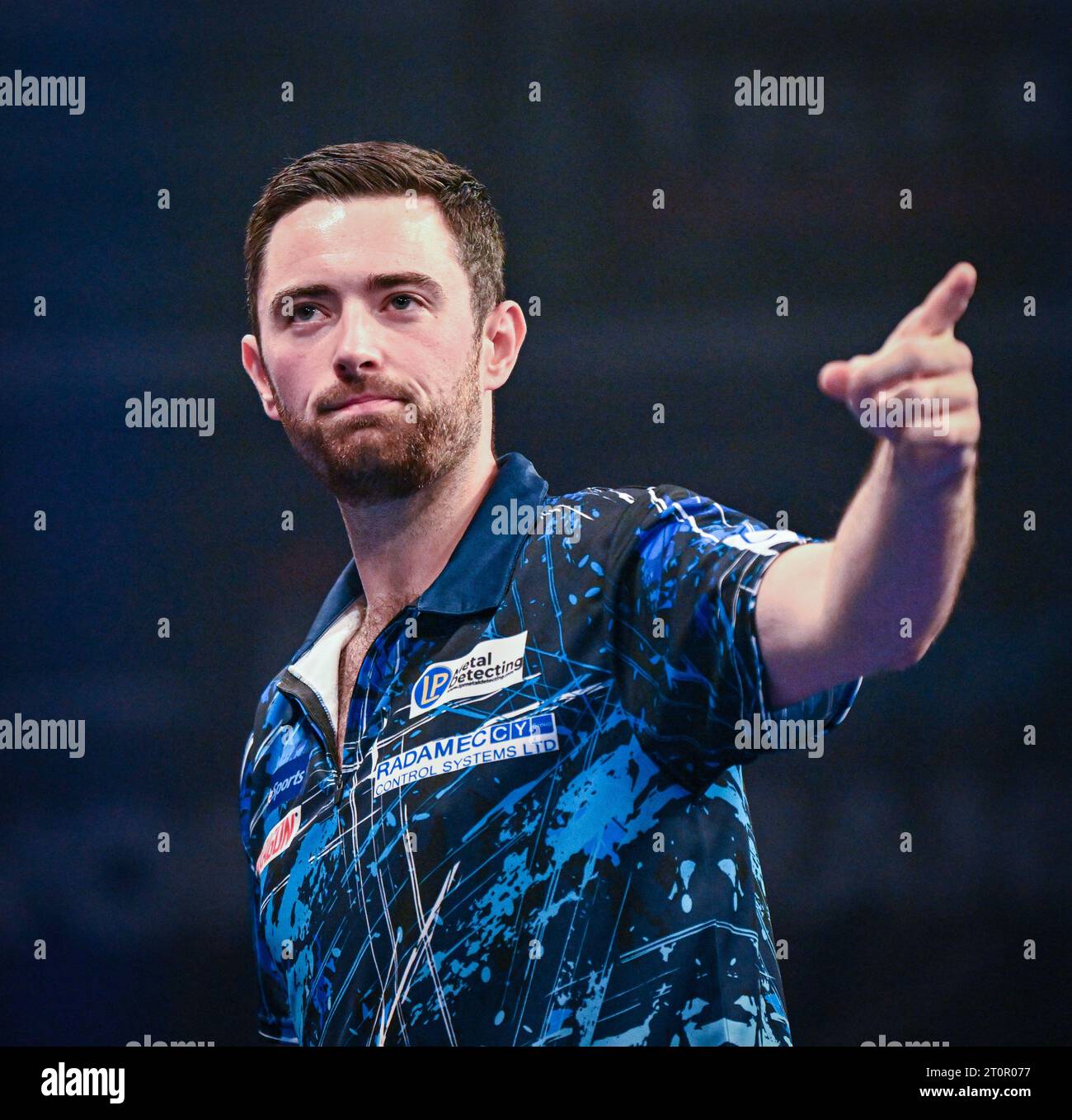 Morningside Arena, Leicester, UK. 8th Oct, 2023. 2023 PDC BoyleSports