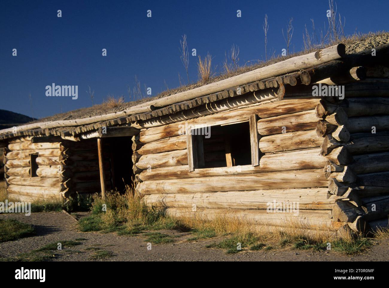 Cunningham Cabin, Grand Teton National Park, Wyoming Stock Photo