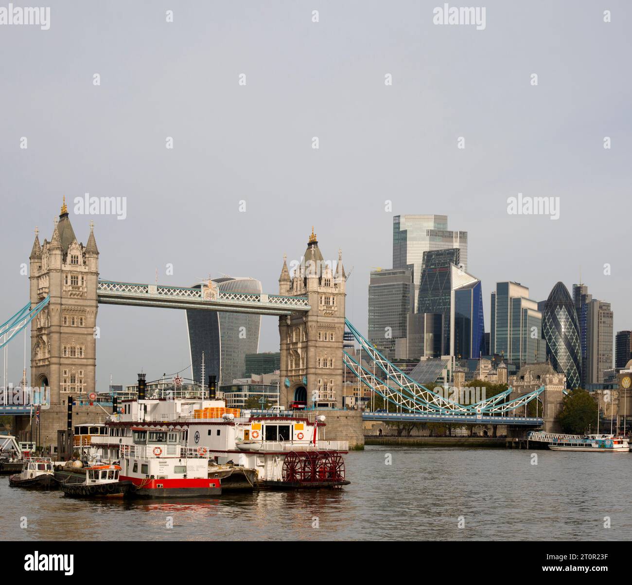 Tower Bridge River Thames London Stock Photo
